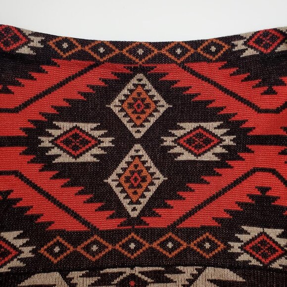 Peruvian Connection Womens Soledad Maxi Skirt S Southwest Pima Cotton Aztec - Picture 4 of 9